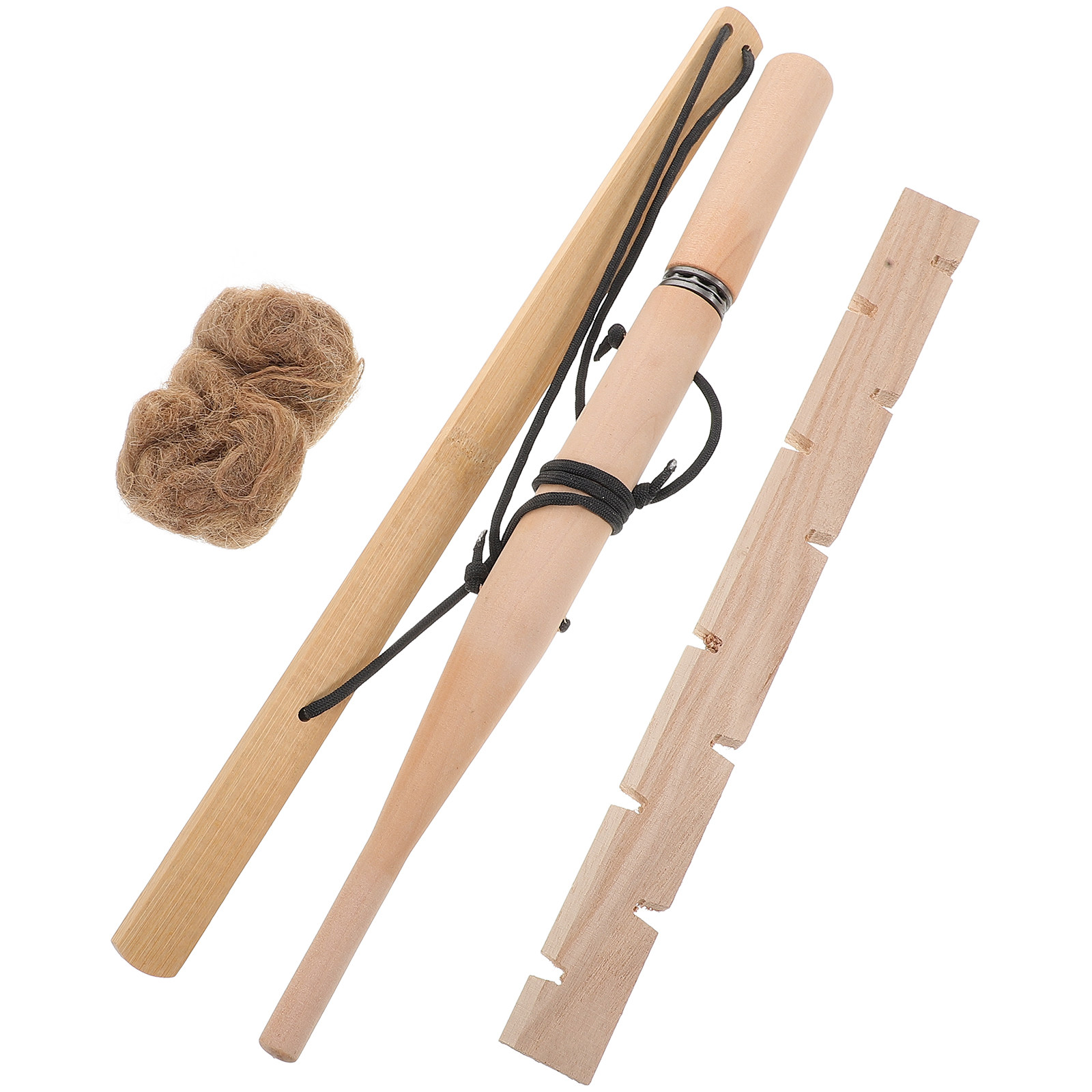 Fishing Backpack - Outdoor Primitive Fire Starters Bow Drill