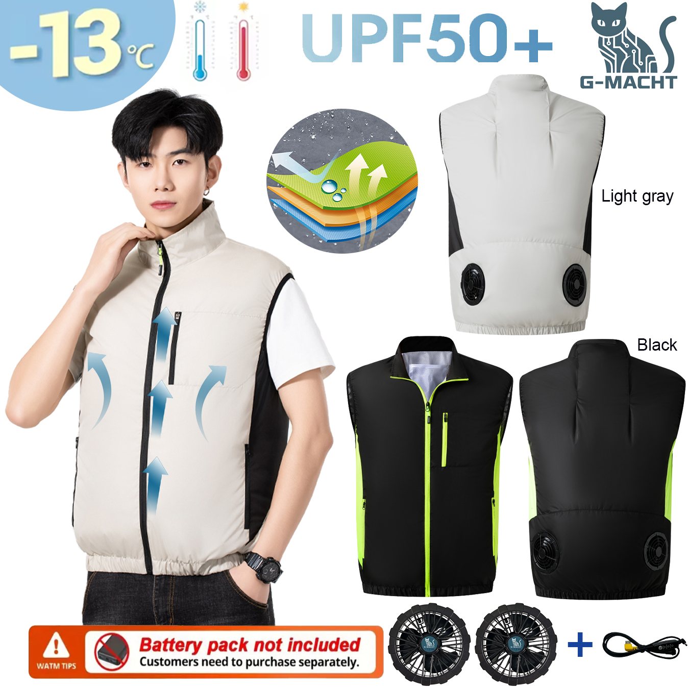 Summer Breathable Wearable Coo - Fishing Vest recensione e prezzo