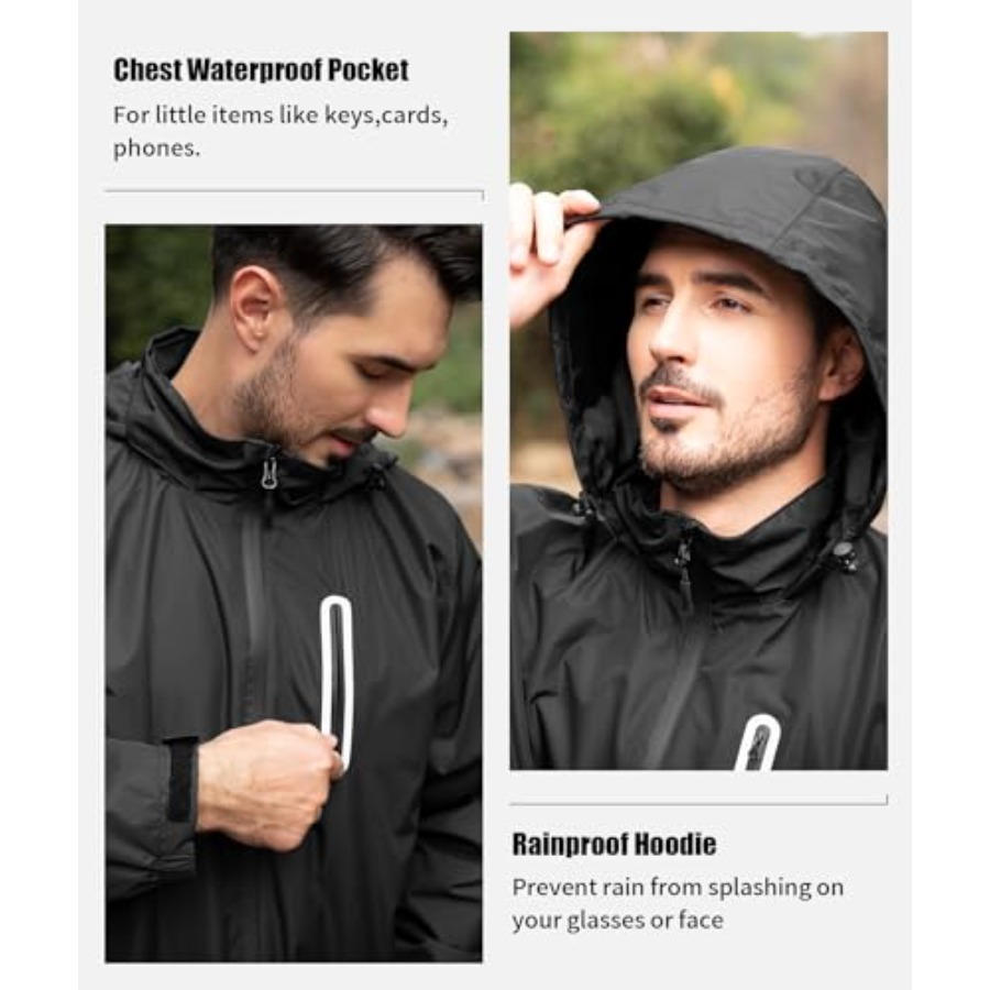 Men's Waterproof Golf Rain Sui - Fishing Rain Suit recensione e prezzo