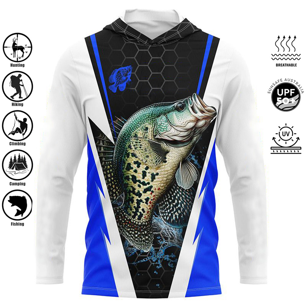 Fishing Shirts Hooded Shirt Uv - Fishing Shirt Uv Protection recensione e prezzo