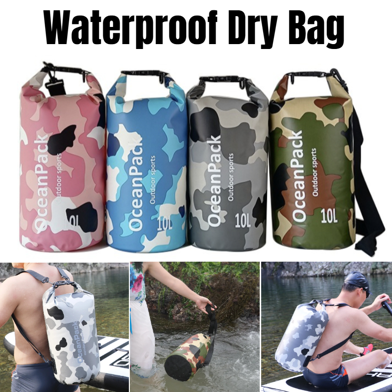 Waterproof Dry Bag Camouflage  - Fishing Bag Waterproof recensione e prezzo