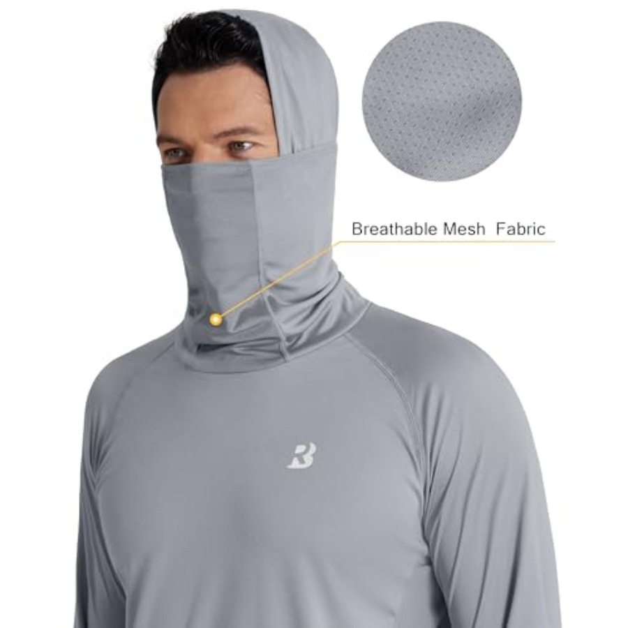 Roadbox UPF 50+ Men's Hooded F - Fishing Mask Sun Protection recensione e prezzo