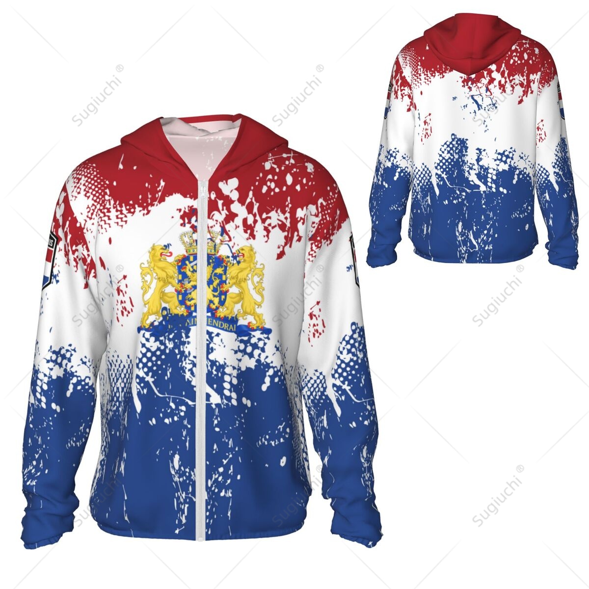 Netherlands Flag Sun Protectio - Fishing Hoodie recensione e prezzo