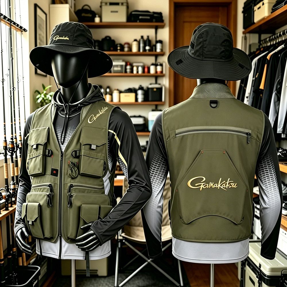 Gamakatsu Men Multi-Pocket Fis - Fishing Vest recensione e prezzo