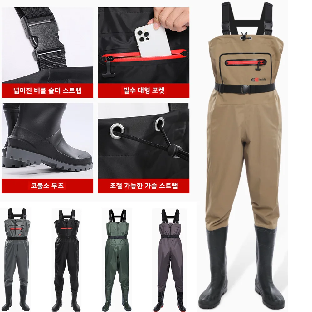 Waterproof Chest Waders with F - Fishing Waders recensione e prezzo