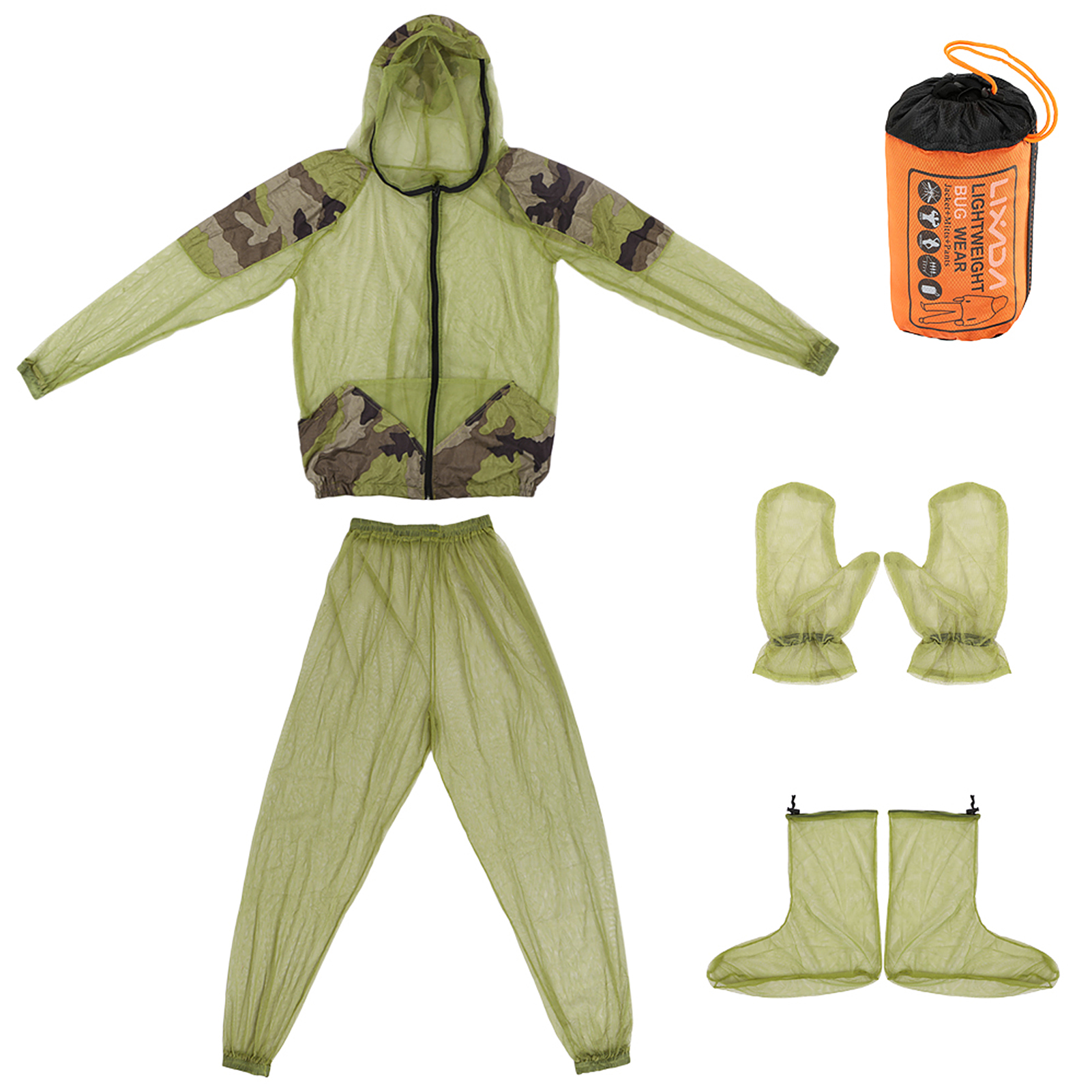 Lixada Outdoor Mosquito Repell - Fishing Gloves recensione e prezzo