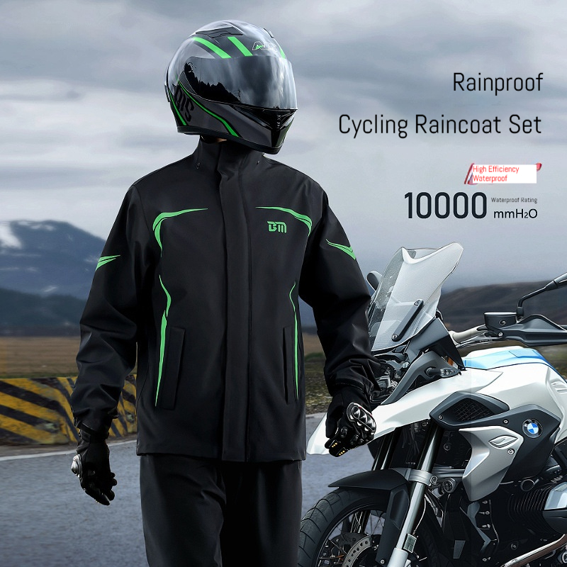 1 Set of Raincoat Rain Pants S - Fishing Rain Suit recensione e prezzo